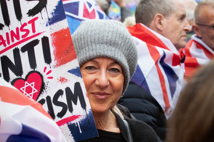 anti semitism protest in UK