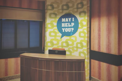 Receptionist replaced by 11 colleagues
