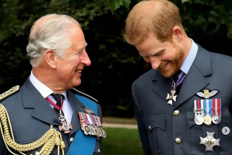 King Charles and Prince Harry