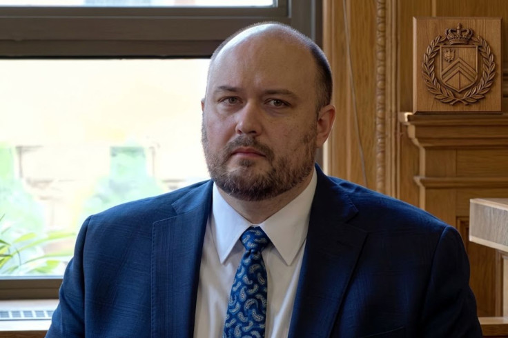 Matthew Exton During Court Proceedings