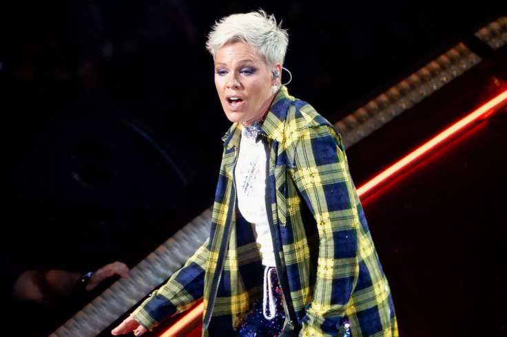 Pink faces renewed scrutiny after pro-Israel repost backlash