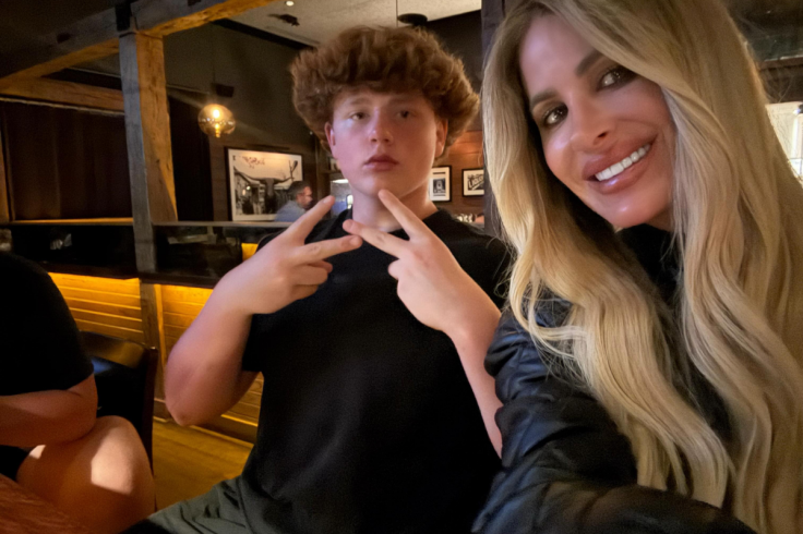 Kim Zolciak and son Kroy 'KJ' Biermann JR before indictment