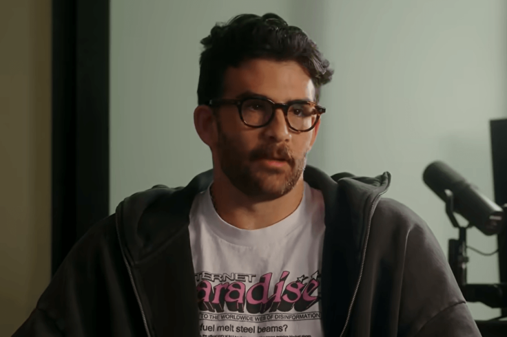 HASAN PIKER PIC ON MAGA JUMBOTRON