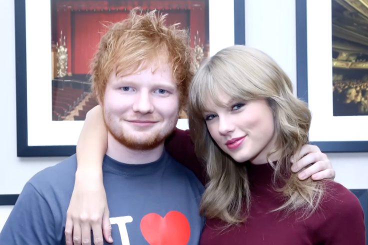 Ed Sheeran and Taylor Swift