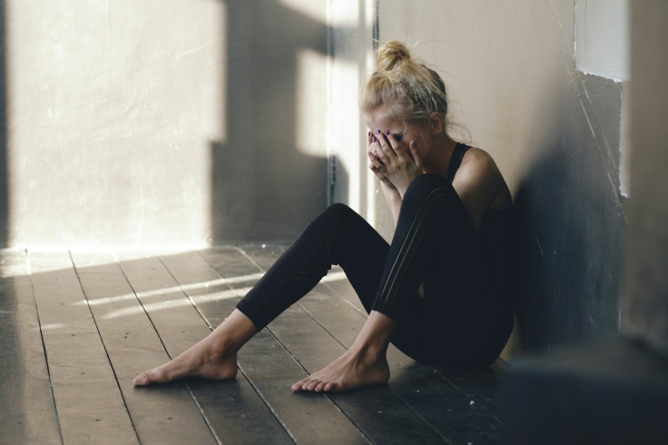crying woman