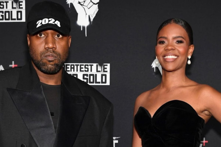 Candace Owens and Ye at The Greatest Lie Ever Sold