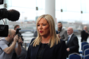Michelle O’Neill at Stormont Media Event