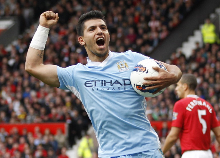 Manchester City's  Sergio Aguero