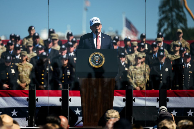 Trump at an Event Commemorating 9/11