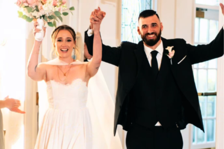 Dominick Bianchi & Julianna Zyra wedding celebriation