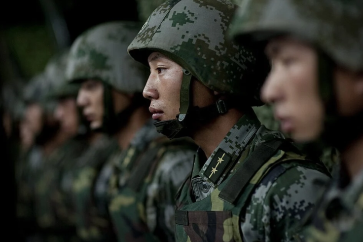 Soldiers of the Chinese People's Liberation Army