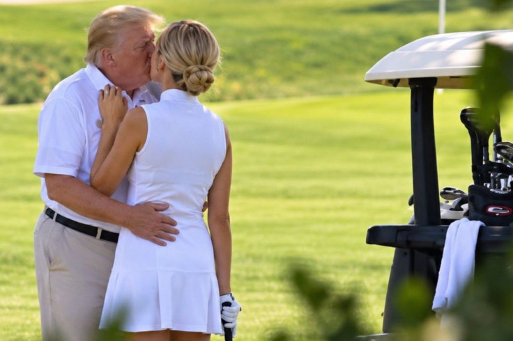 Did Trump Kiss Natalie Harp on a Golf Course?