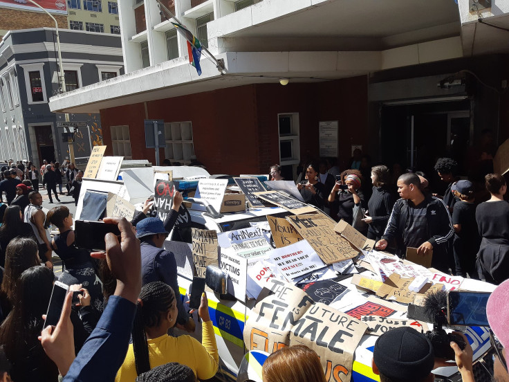 Anti-femicide demonstration in Africa