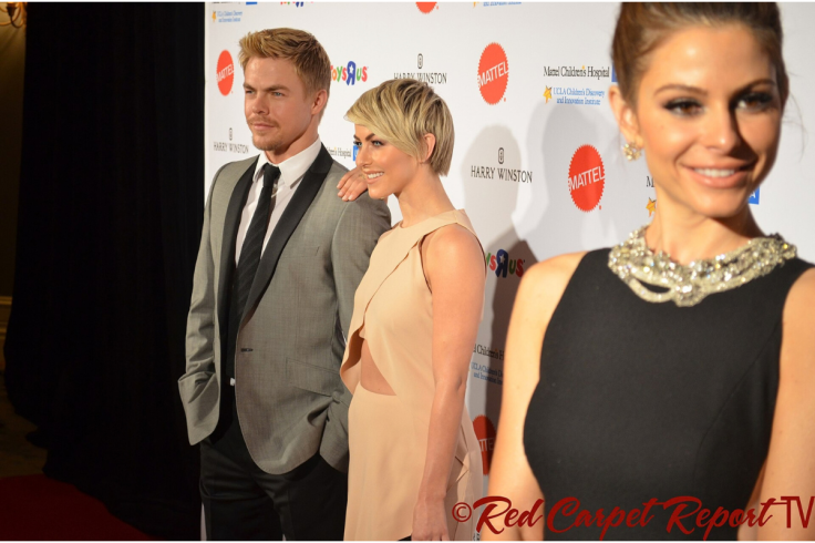 Julianne Hough and Derek Hough at DWTS event