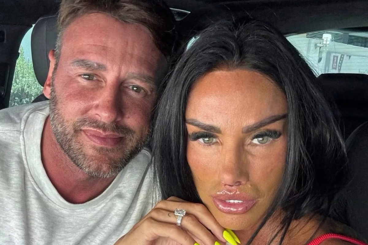 Katie Price and Lee Andrews