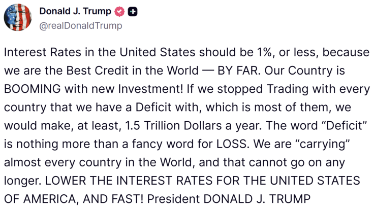 trump fed interest rate