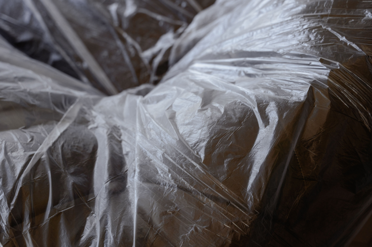 Representative Image of Body Wrapped in Plastic