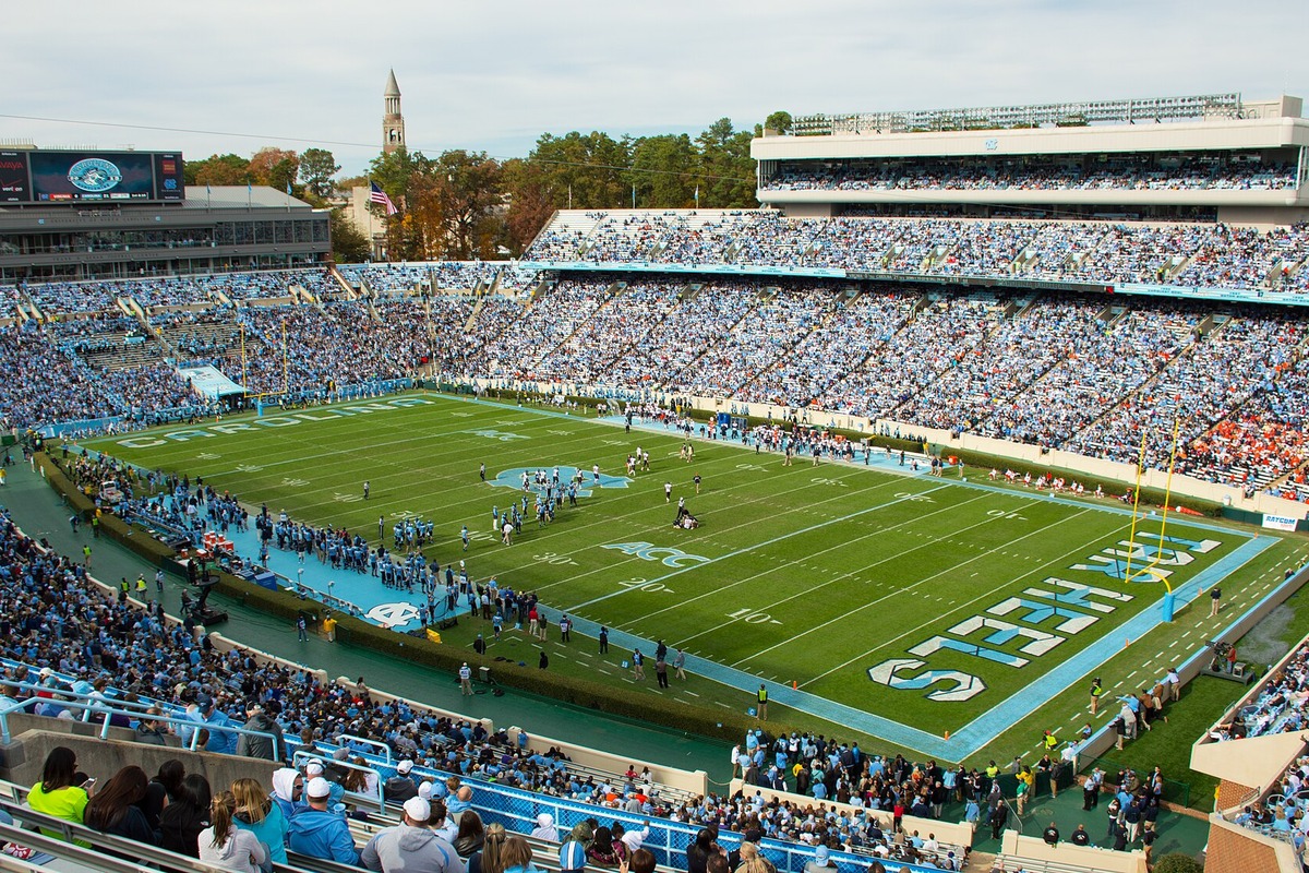 Photo: ibtimes.co.uk Kenan Memorial Stadium at UNC Football Game