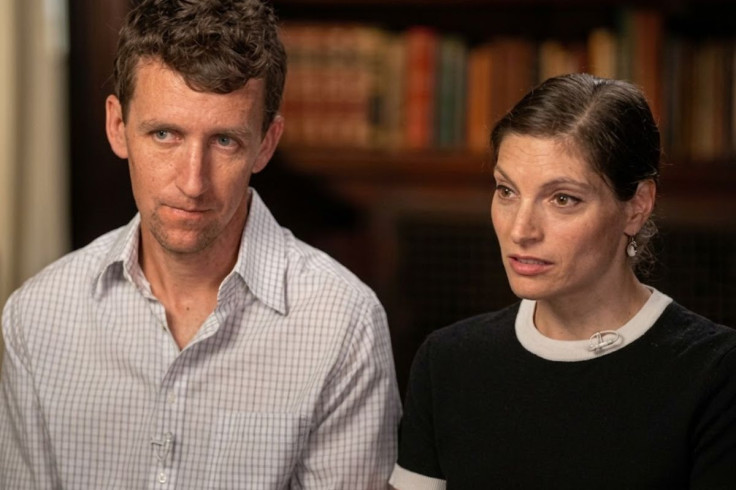 Patrick Clancy and Dr Rachel Danis Ahead of 60 Minutes
