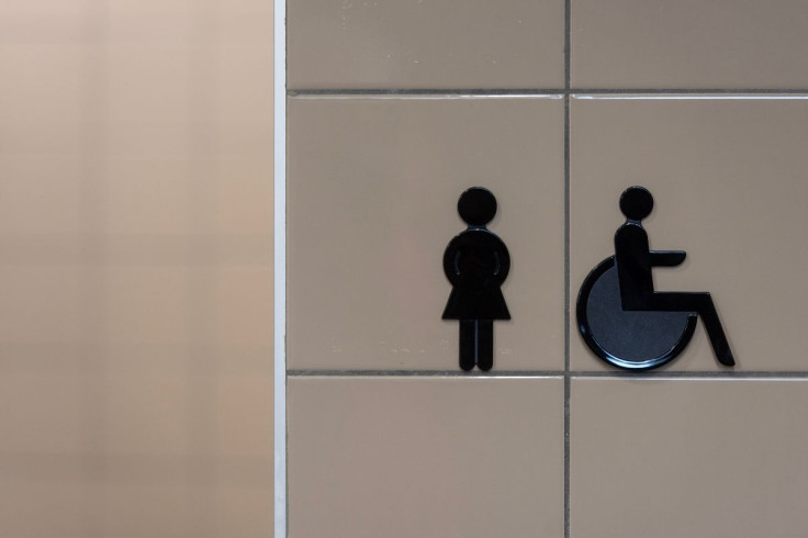 toilet sign Donald J. Trump Memorial