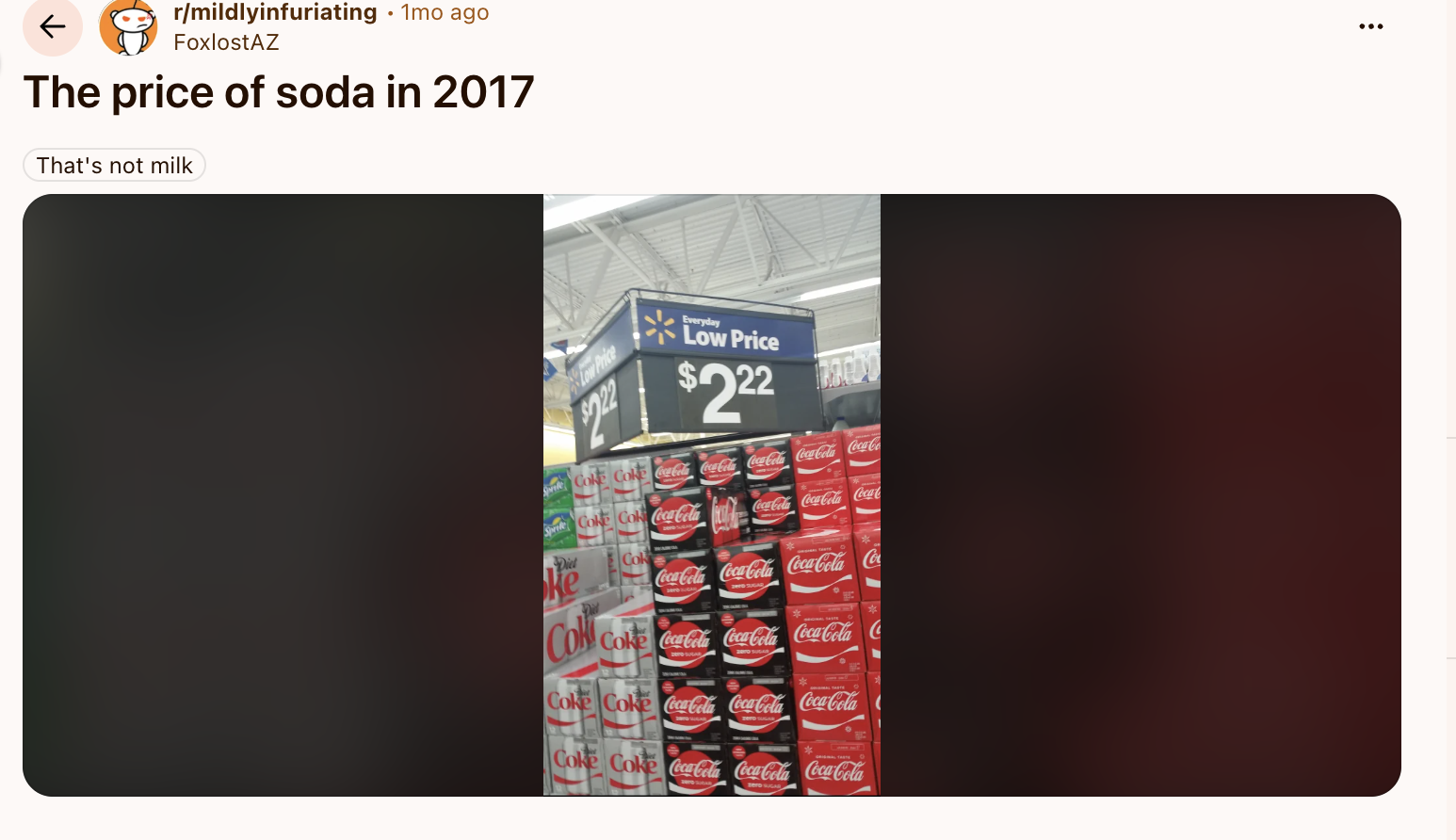soda price inflation