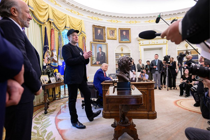 Elon Musk at the White House