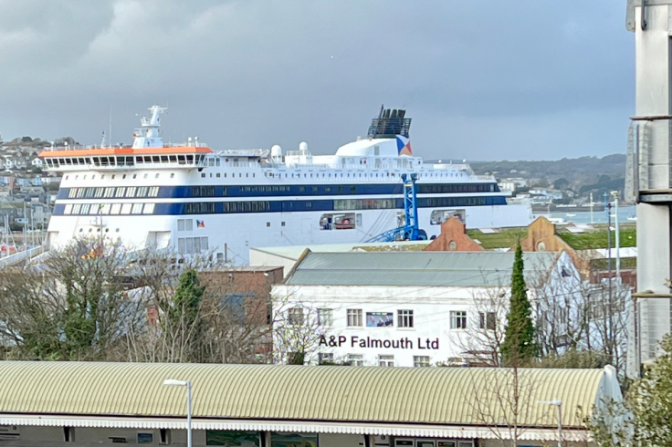 View of Falmouth Dock