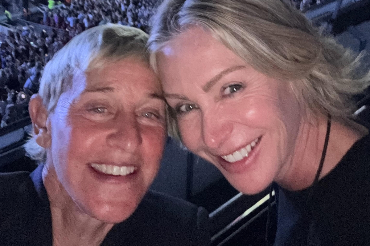 Ellen DeGeneres and Portia de Rossi