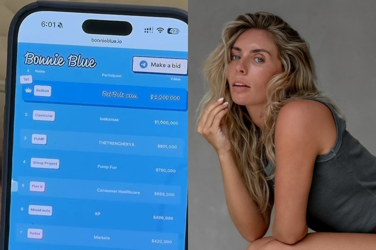 Result of Bonnie Blue's Name Auction