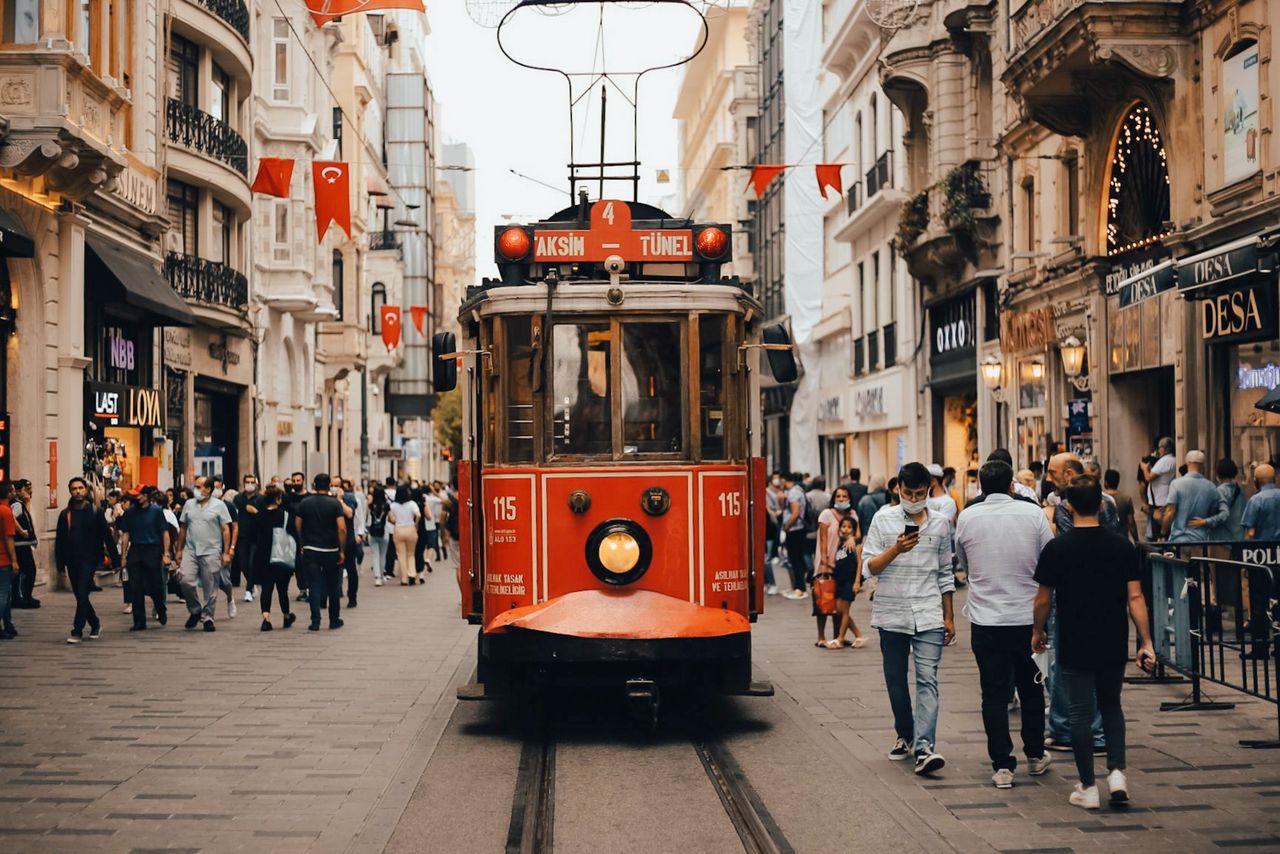 red train