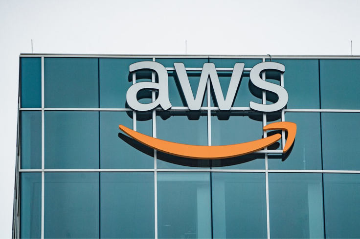 AWS campus, building facade