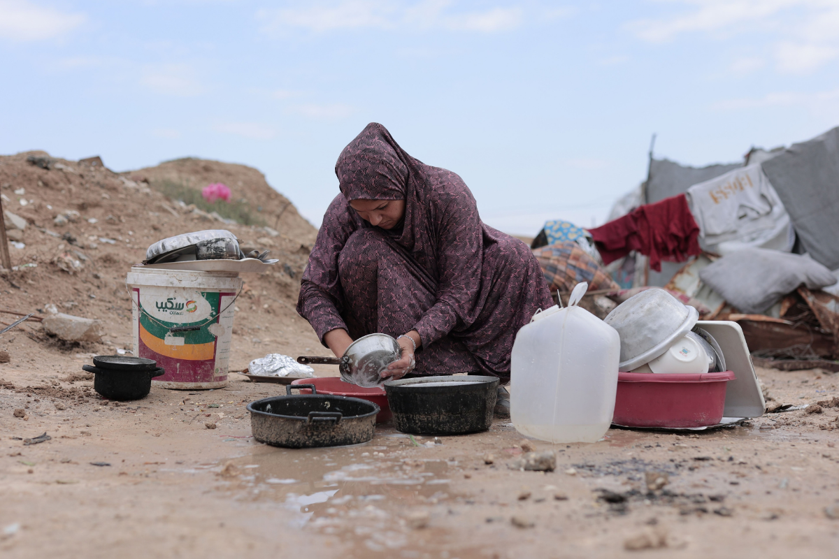 Woman in Gaza