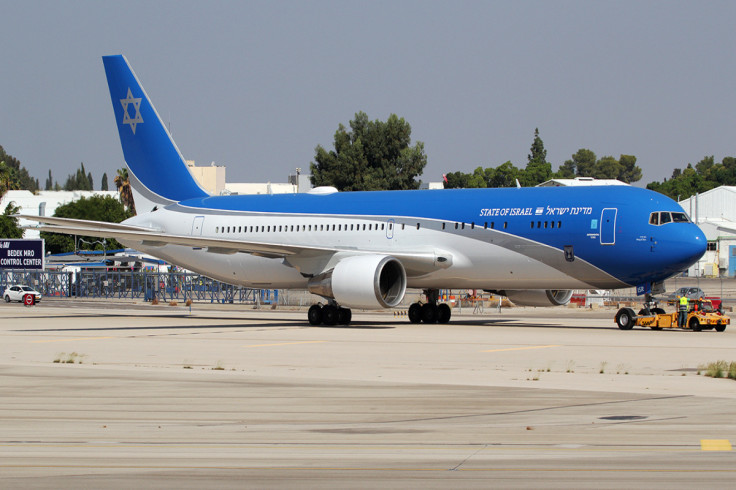 Benjamin Netanyahu is travelling aboard Wing of Zion