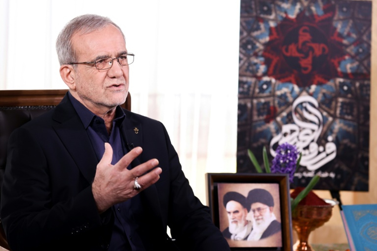 Iranian President Masoud Pezeshkian