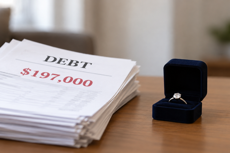 $197K debt boyfriend expected to pay