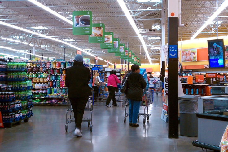 Walmart Grocery Section