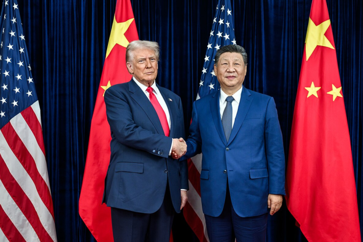 Donald Trump and Xin Jinping