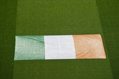 Ireland vs Israel - Players Protest