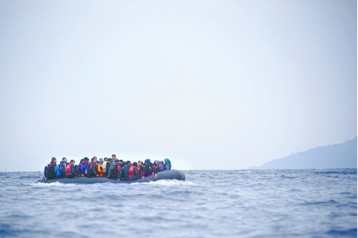 Representative Image of a Migrant Boat