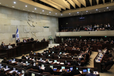 A general view of the Knesset