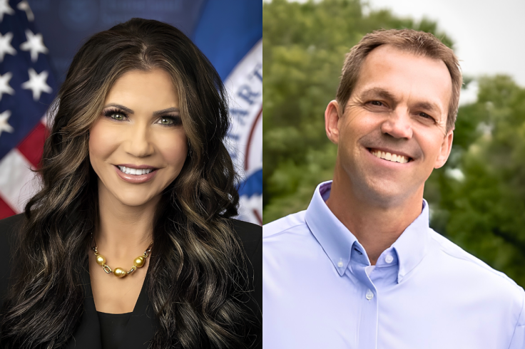 Kristi Noem and husband Bryon Noem