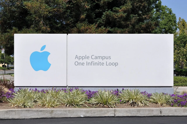 Apple Campus sign