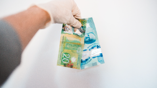Canadian dollars