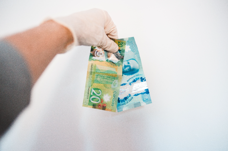 Canadian dollars
