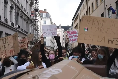 France Students Protests