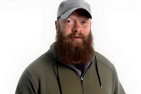 Chirstopher Pelkey AI video screencap