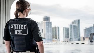 ICE Officer in Overwatch Over a US City