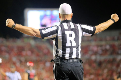 NFL Referee During an NFL Game