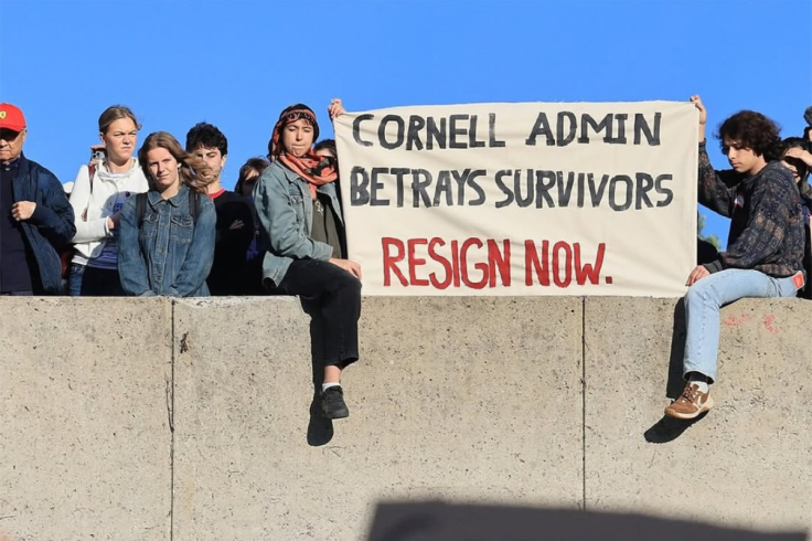 Cornell gang rape, cornell protest, cornell university president Michael Kotlikoff