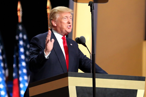 Donald Trump faced online criticism